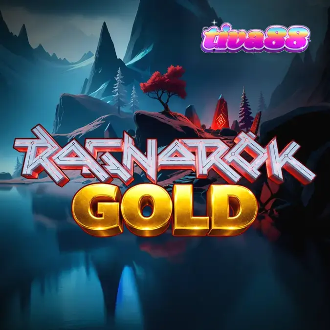 Tampilan visual dramatis dari slot Ragnarok Gold dengan latar belakang apokaliptik.